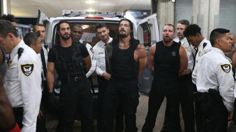 The Shield were arrested