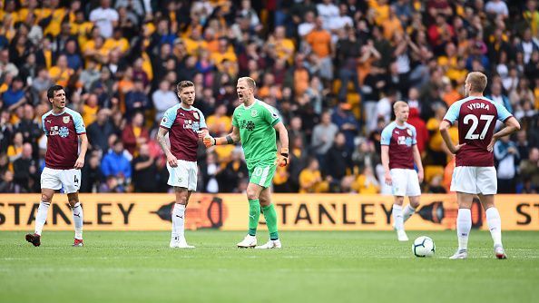 Burnley are currently rock-bottom in the league table