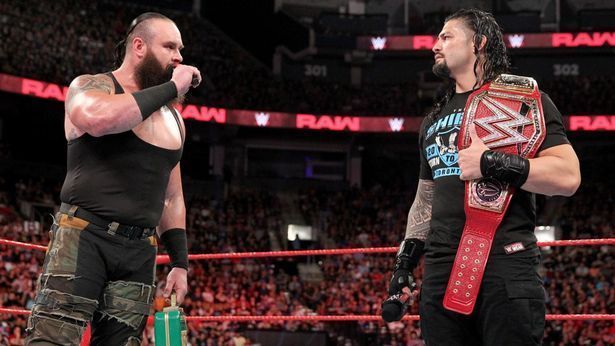 Roman Reigns vs. Braun Strowman Hell in a Cell