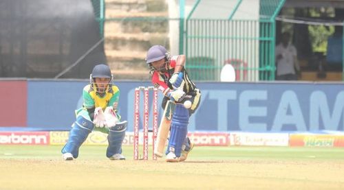 Belagavi Panthers cruised to a seven-wicket victory against Bijapur Bulls in the second Womenâs Exhibition match held at the SDNR Wadiyar Stadium