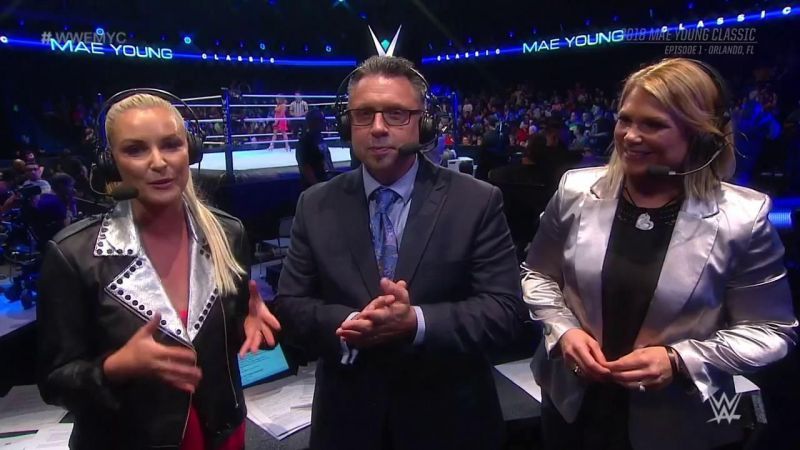 Mae Young Classic 2018 commentary