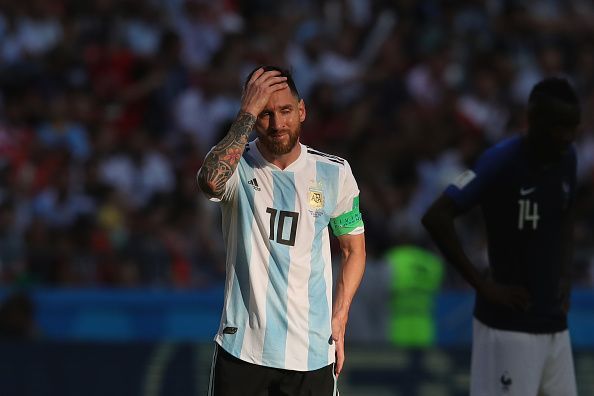 Messi performed well for Barcelona but failed to light up the World Cup