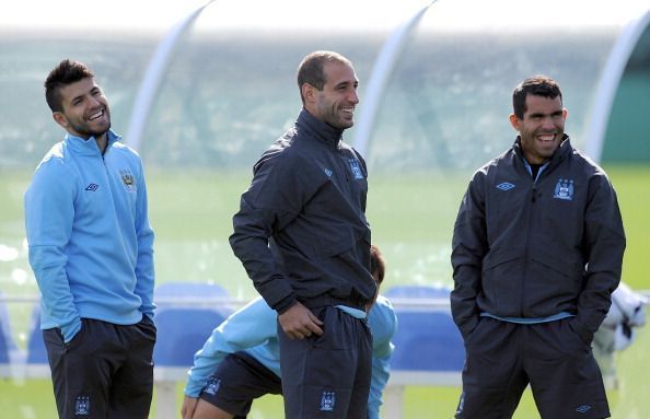 Manchester City Training and Press Conference