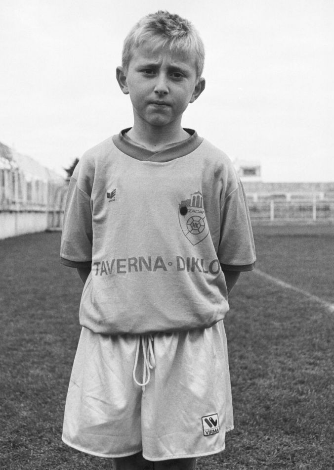 Modric in his early days - Zadar, Croatia