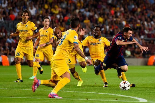 FC Barcelona v APOEL FC - UEFA Champions League