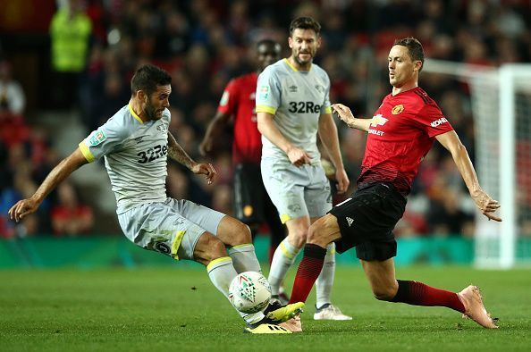 Manchester United v Derby County - Carabao Cup Third Round