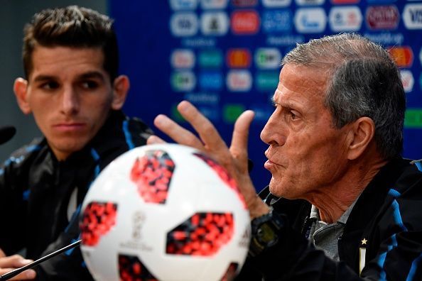 Oscar Tabarez Lucas Torreira Uruguay