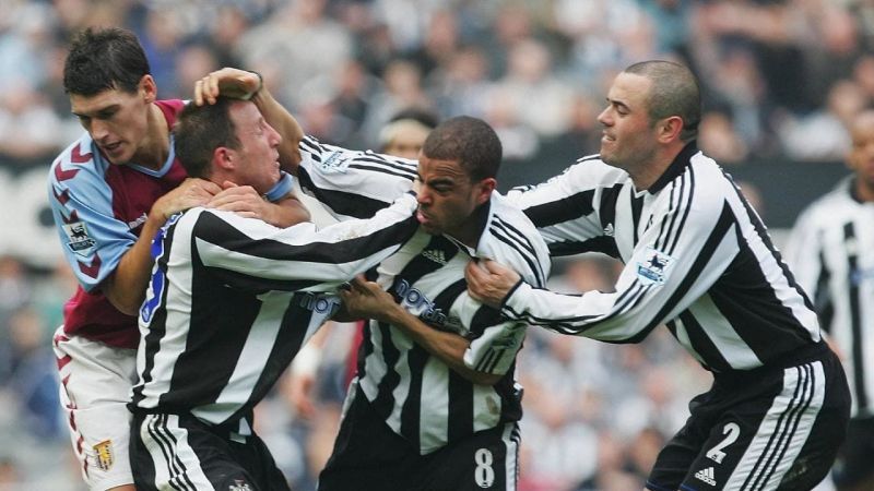 Image result for Kieron Dyer vs Lee Bowyer