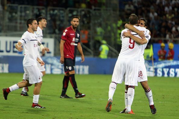 Cagliari v AC Milan - Serie A