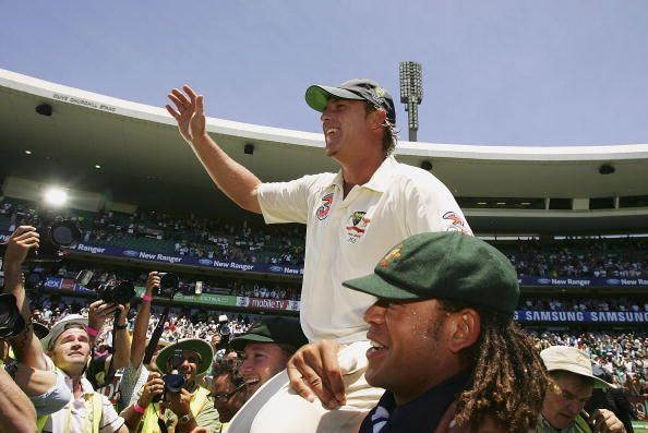 Fifth Test - Australia v England: Day Four