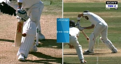 Virat Kohli survived a controversial decision