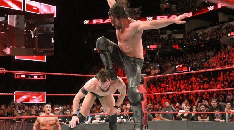 Image result for seth rollins curb stomp