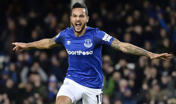 Image result for walcott in everton