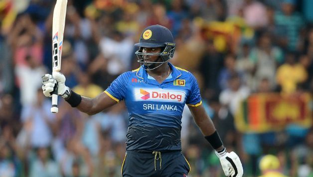 Image result for Angelo Mathews batting