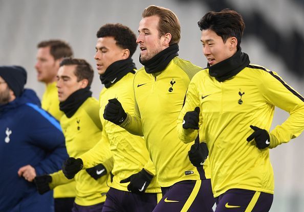Tottenham Hotspur FC Training Session