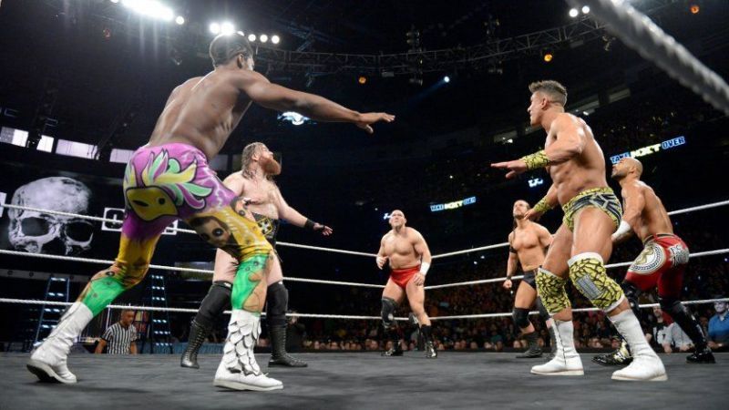 Image result for Adam Cole vs EC3 vs Killian Dain vs Lars Sullivan vs Ricochet vs Velveteen Dream &Atilde;&cent;&Acirc;&Acirc; NXT Takeover New Orleans