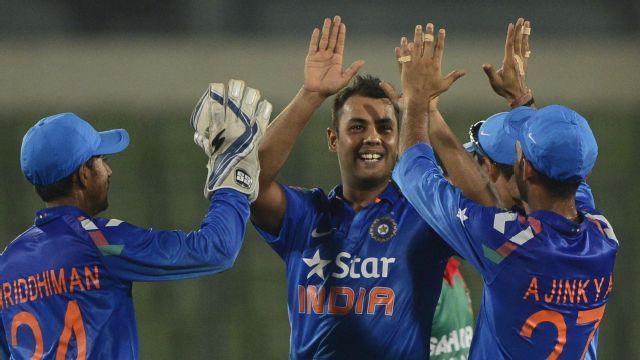 Stuart Binny registered the best figures by an Indian Bowler.