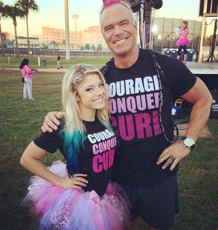 Billy Gunn with Alexa Bliss