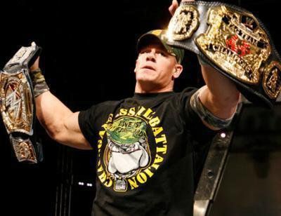 Cena once held the Tag Titles with HBK 