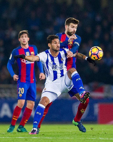 Real Sociedad de Futbol v FC Barcelona - La Liga