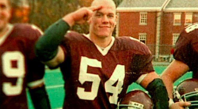 John Cena was a gifted football player at Springfield College