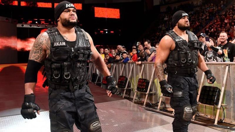 Authors of Pain returned to WWE after being out for a few months due to Akam's injury