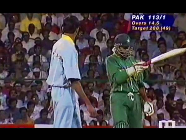 Sohail&#039;s over confidence led to his downfall. His dismissal acted as a catalyst for India who went on to win this match.