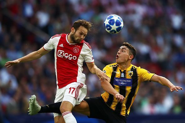 Ajax v AEK Athens - UEFA Champions League Group E