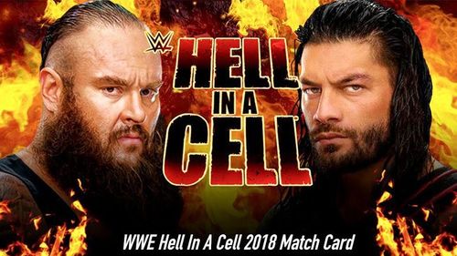 Roman Reigns vs. Braun Strowman Hell in a Cell