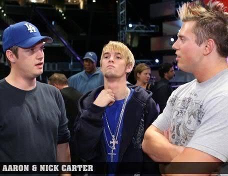 The Carter brothers with The Miz