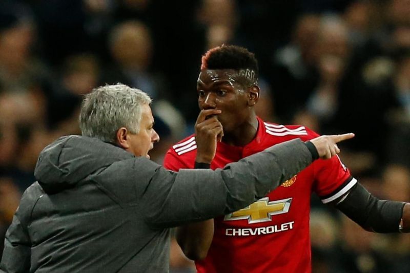 Pogba and Mourinho have fallen out at Manchester United