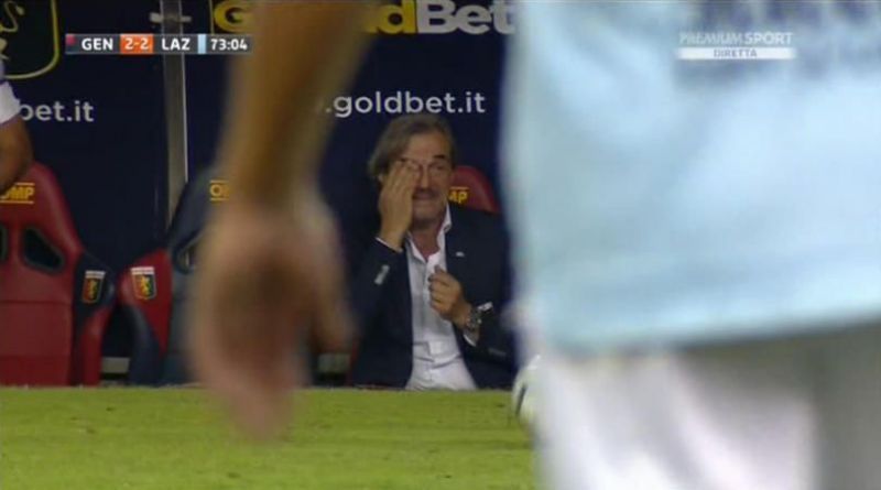 Watching from the bench his beloved son scoring the brace brought Pellegri&#039;s father into tears 