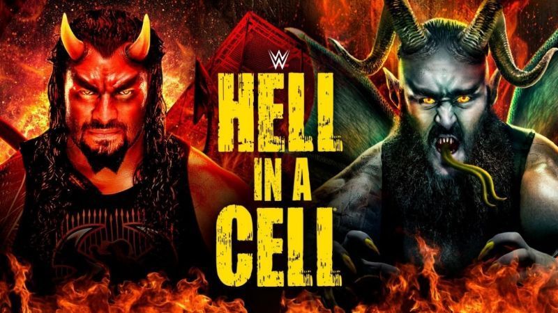 Hell in a Cell 2018 poster