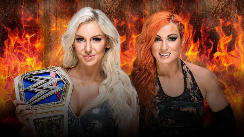 Charlotte vs. Becky Hell in a Cell