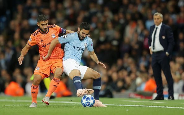 Manchester City v Olympique Lyonnais - UEFA Champions League Group F