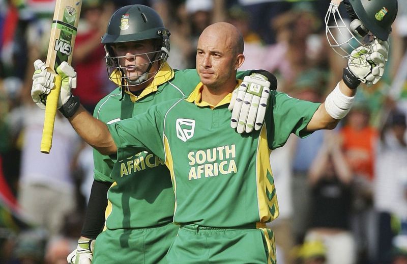 Herschelle Gibbs smashed his career-high score, 175 off just 111 balls