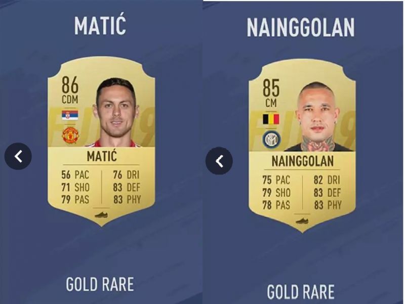 Matic vs Nainggolan 