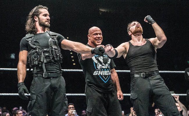 Kurt Angle joined The Shield for TLC PPV and house shows