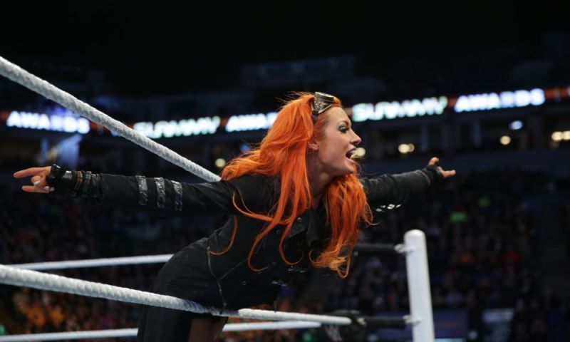 Image result for wwe becky and charlotte smackdown september 4