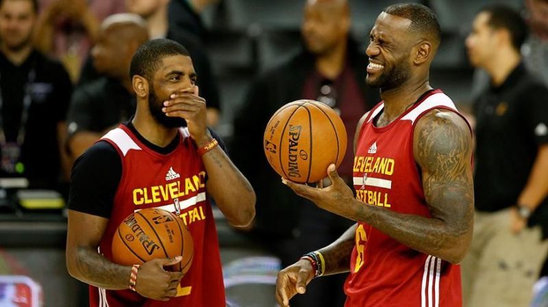 Image result for lebron and kyrie