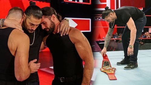 Roman Reigns dropped the Universal Title on Raw