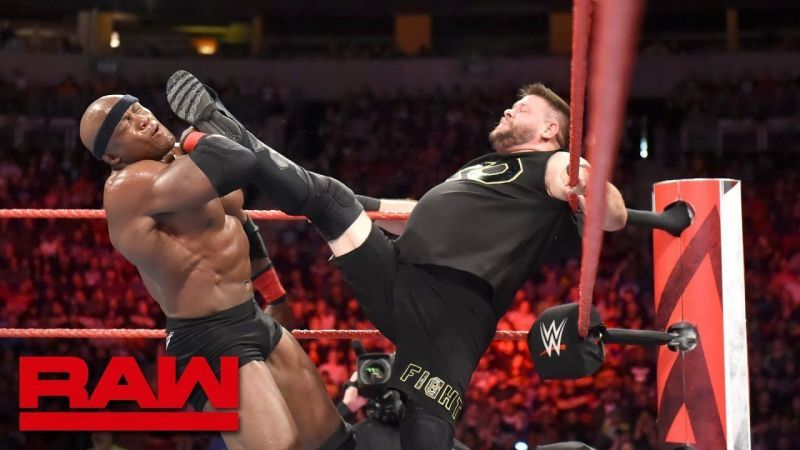 Image result for bobby lashley vs kevin owens