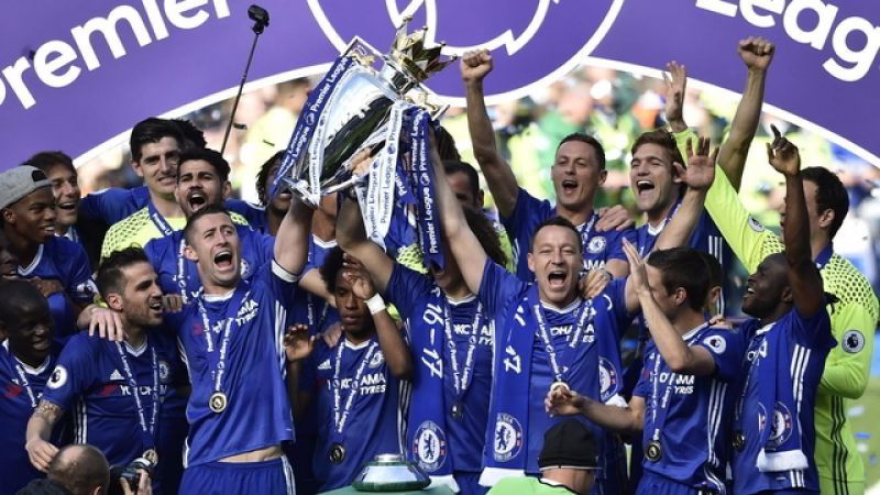 Chelsea won their last Premier League title a season ago in 2016/17