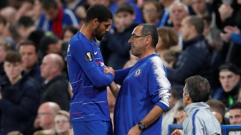 Current manager Maurizio Sarri has been encouraging with Loftus-Cheek