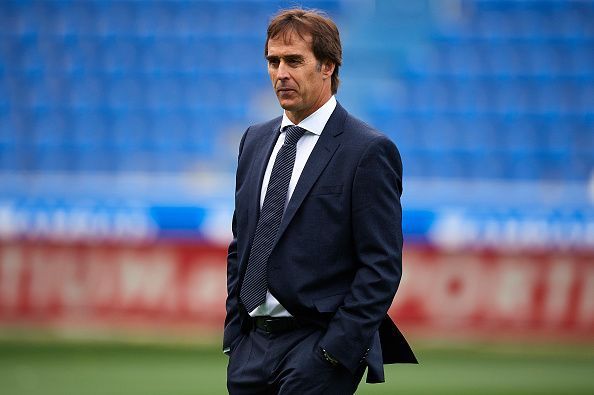 Real Madrid manager - Julen Lopetegui