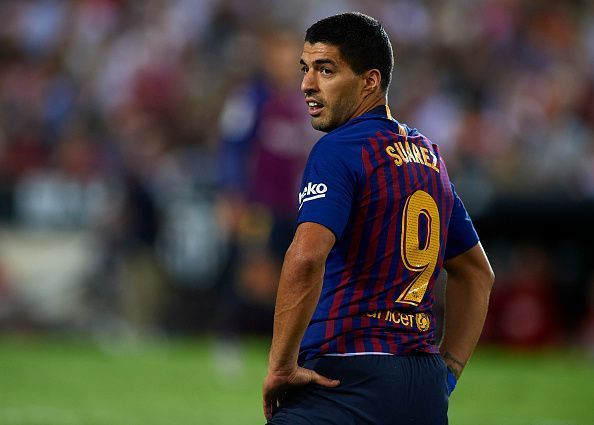 Uruguay and Barcelona striker Luis Suarez