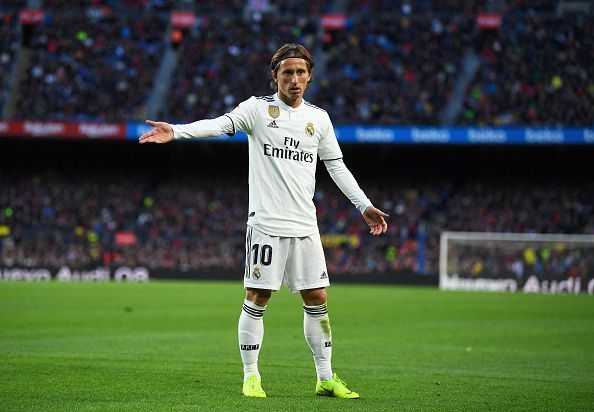 Modric's effort, if it were successful, could have turned the game on its head