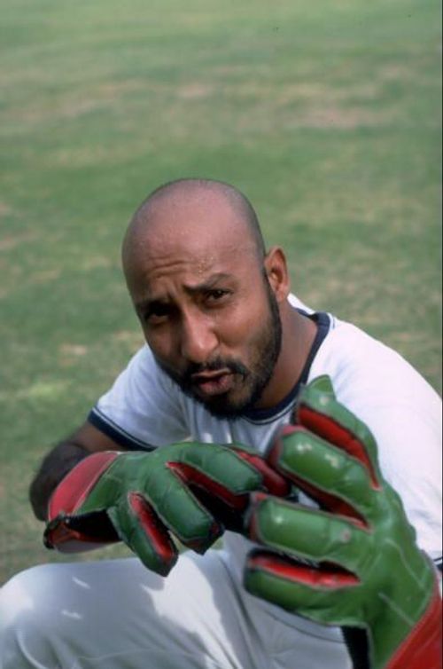 Syed Kirmani was a handy wicket-keeper batsman