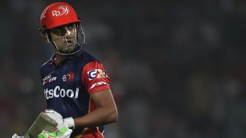 Gambhir stepped down as Delhi Daredevils captain after six matches