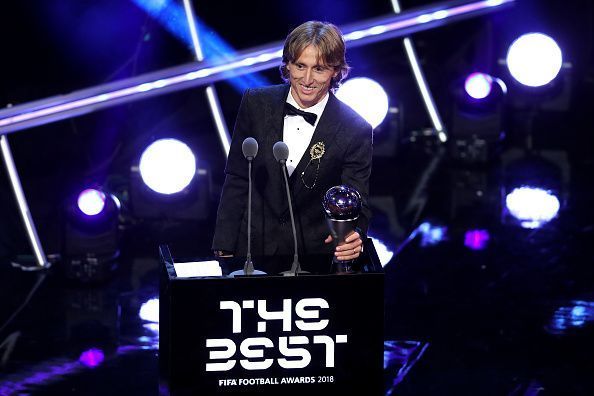 Modric is the reigning Best FIFA player of the year